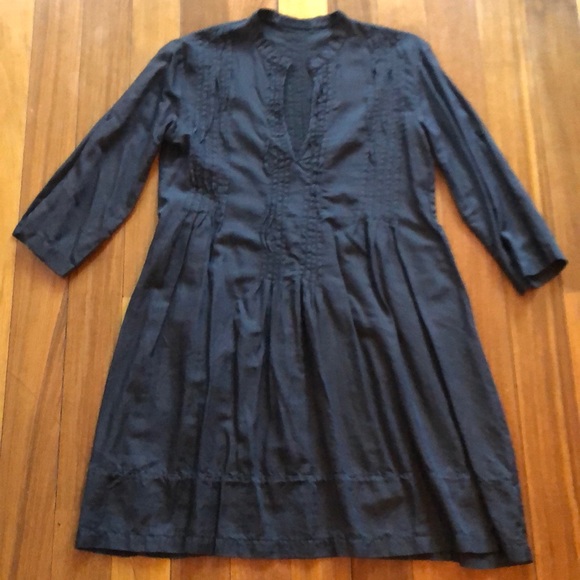 CP Shades Dresses & Skirts - NEW CP SHADES Silk/Cotton Dress w Pintuck Detail & Adjustable Sleeve XS.